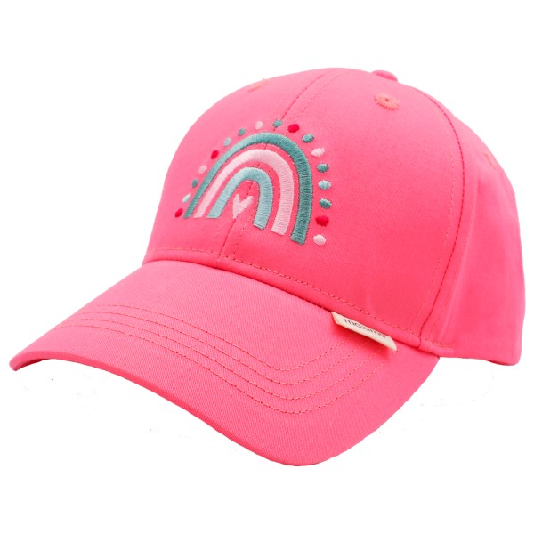 maximo Cap Rainbow Klettverschluß Cap Kinder (Gr 47-49 cm |rosa)