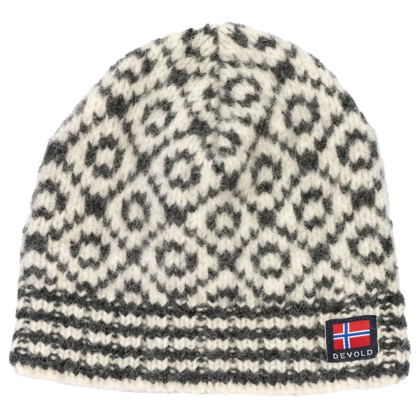 Devold Svalbard Wool Beanie Muts cm Grijs