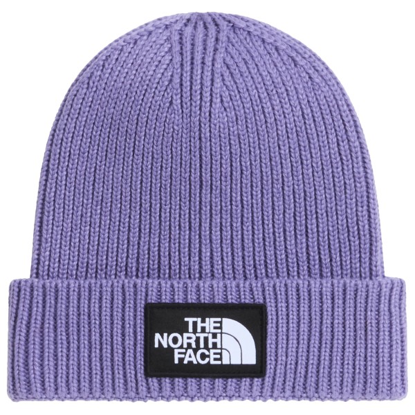 The North Face – Kid’s TNF Logo Box Cuffed Beanie – Muts maat , Purper
