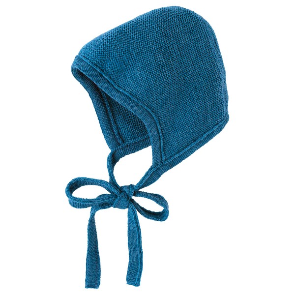 Mütze disana Strick-Häubchen Kinder (Gr 36-40 cm |blau)