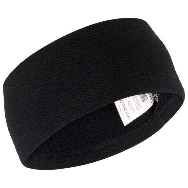 Stoic MerinoWaffleFleece320 NorrdalSt. Headband Hoofdband Zwart