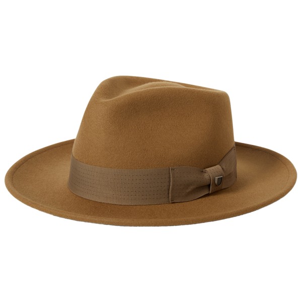 Brixton – Swindle Convertabrim Fedora – Hoed maat S, Bruin