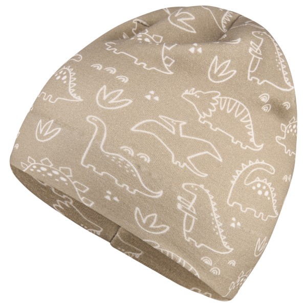 Mütze Sterntaler Beanie Saurier Kinder (Gr 47 cm |beige)