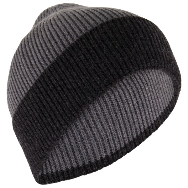 P.A.C. - Blocwul Beanie - Mütze Gr One Size schwarz/grau