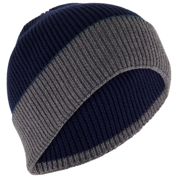 P.A.C. - Blocwul Beanie - Mütze Gr One Size blau/grau