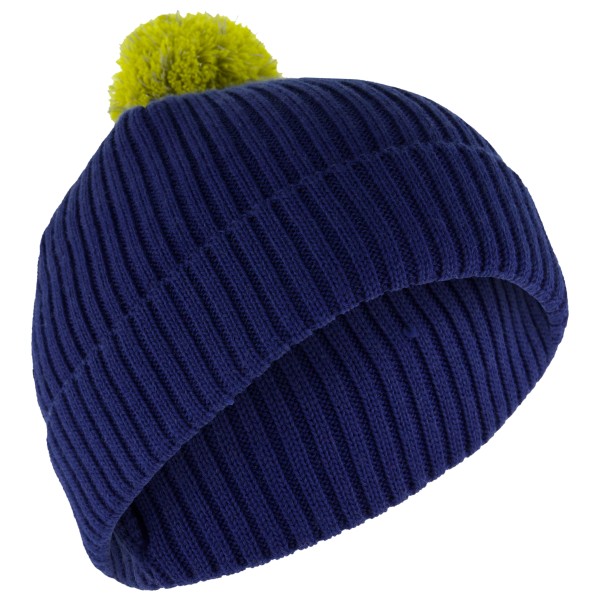 P.A.C. - Kid's Oloma Reflective Pom Beanie - Mütze Gr One Size blau