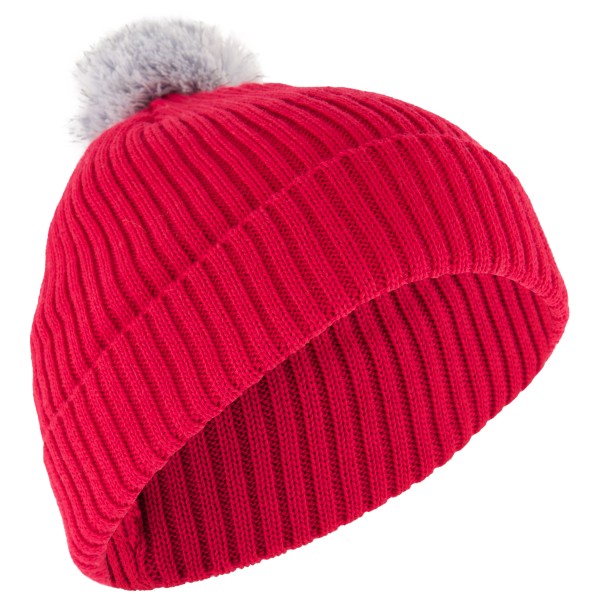 P.A.C. – Kid’s Oloma Reflective Pom Beanie – Muts maat , Rood