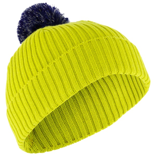 P.A.C. - Kid's Oloma Reflective Pom Beanie - Mütze Gr One Size gelb