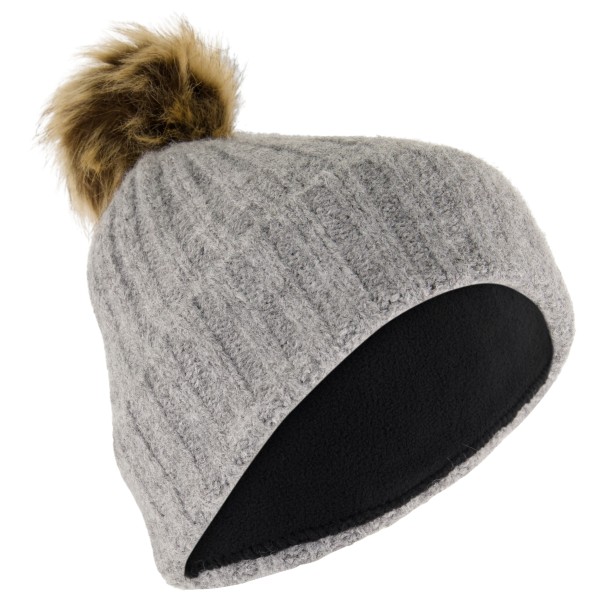 P.A.C. Jona Pompom Beanie Mütze Women (Gr One Size |grau)