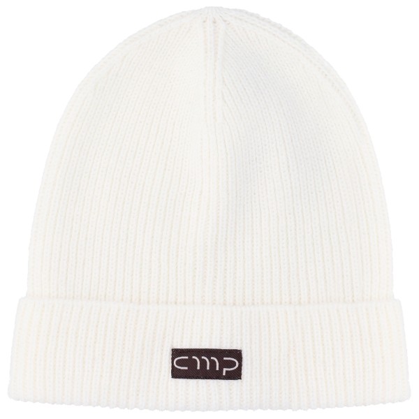 CMP Knitted Hat with Logo Mütze (Gr One Size |weiß)