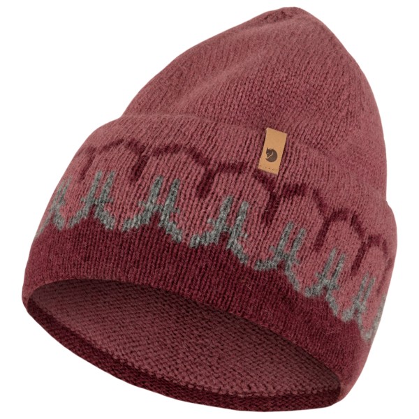 Fjällräven Övik Path Knit Beanie Muts Rood