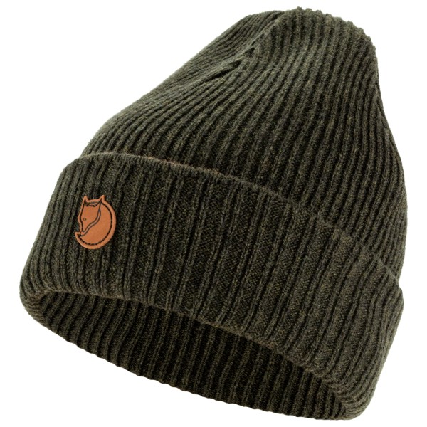 Fjällräven Sörmland Reversible Beanie Muts olijfgroen Zwart