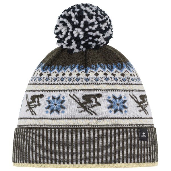 Eisbär - Retroski Pompon - Mütze Gr One Size grau