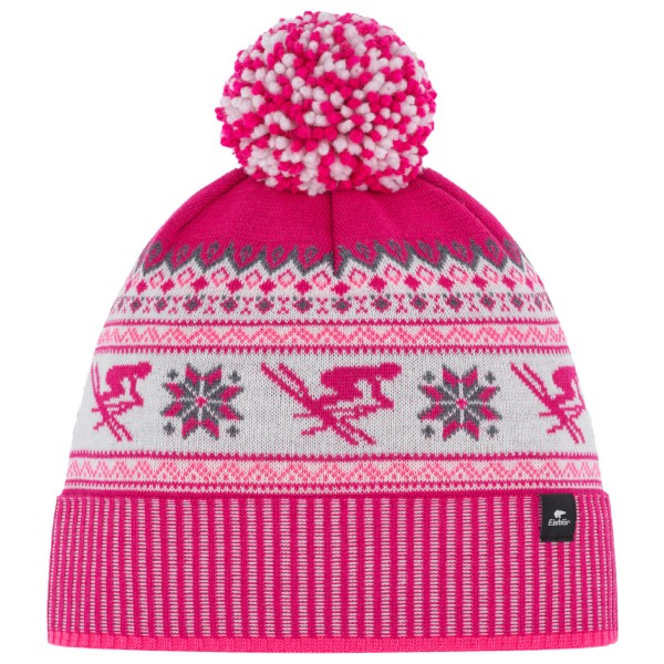 Eisbär - Retroski Pompon - Mütze Gr One Size rosa