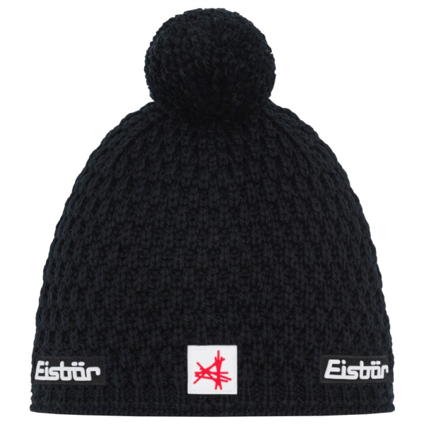 Eisbär Trail Pompon Mütze Ski Austria Muts Zwart