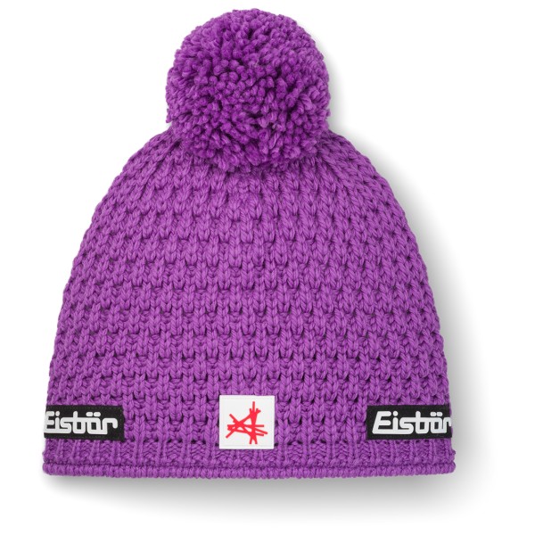 Eisbär Trail Pompon Mütze Ski Austria Muts Purper
