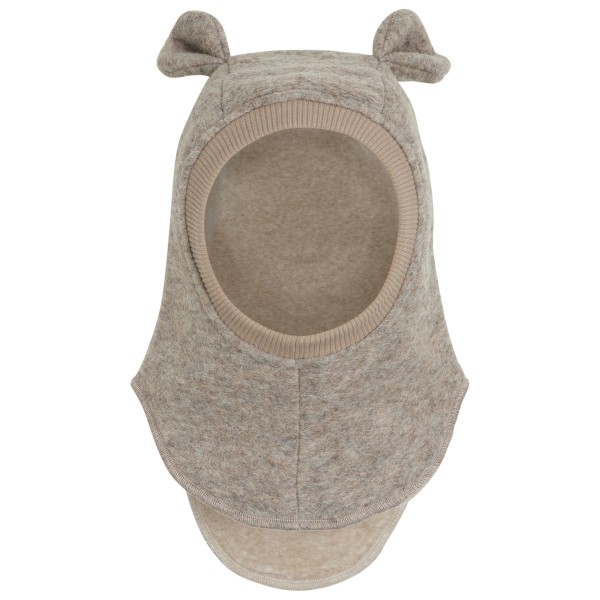 Huttelihut Kid’s Balaclava Ears Wool Bivakmuts cm 6-12 Months Beige