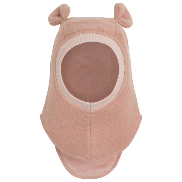 Huttelihut Kid’s Balaclava Ears Wool Bivakmuts cm 6-12 Months Roze