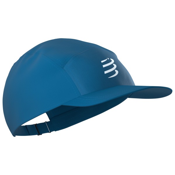 Compressport 5 Panel Cap Pet Blauw
