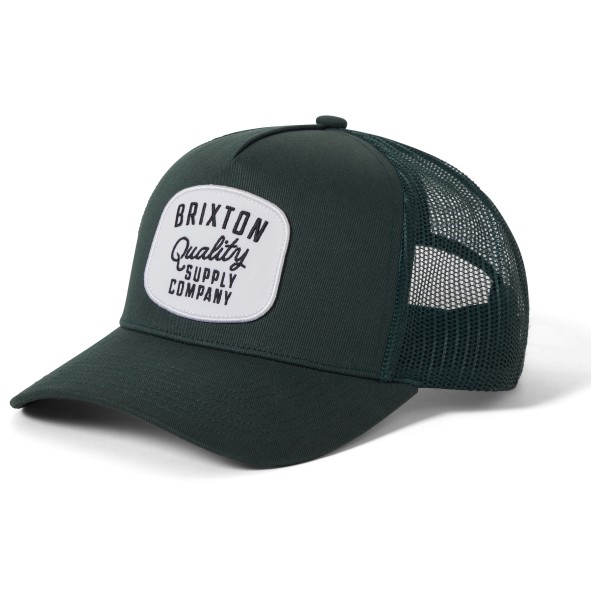 Cap Brixton Hubal Curved Netplus Medium Profile Trucker Hat Herren (Gr One Size |schwarz)
