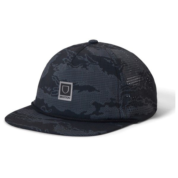 Brixton Journey Medium Profile Performance Snapback Cap (Gr One Size |blau)