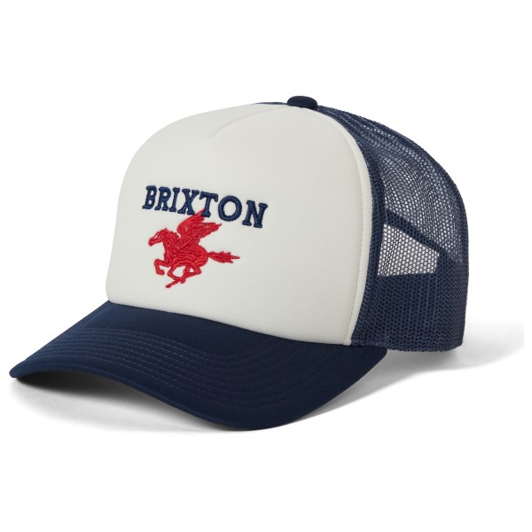 Brixton Pegasus Curved Netplus Medium Profile Trucker Cap (Gr One Size |blau/grau)