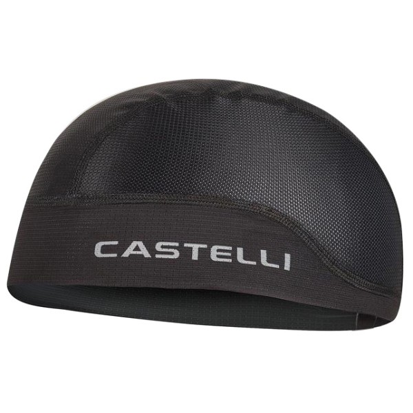 Castelli Summer Skullcap Radmütze (Gr One Size |schwarz/grau)