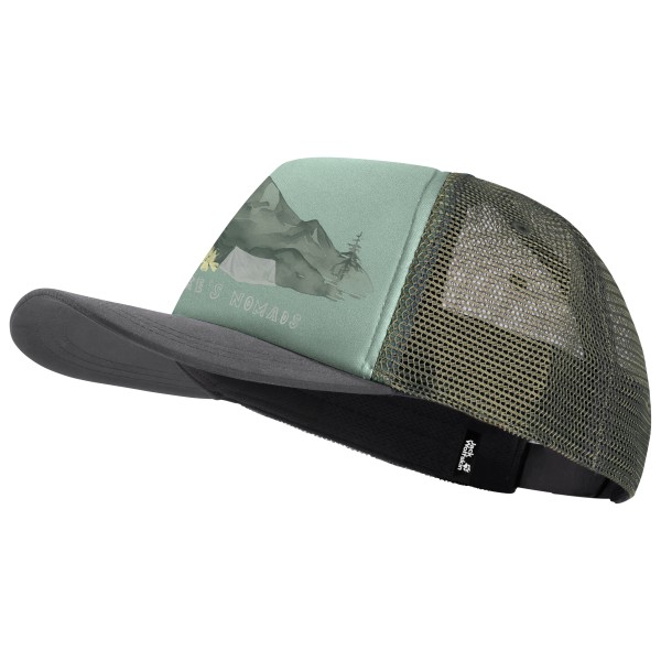 Jack Wolfskin – Kid’s Animal Mesh Cap – Pet maat , Grijs
