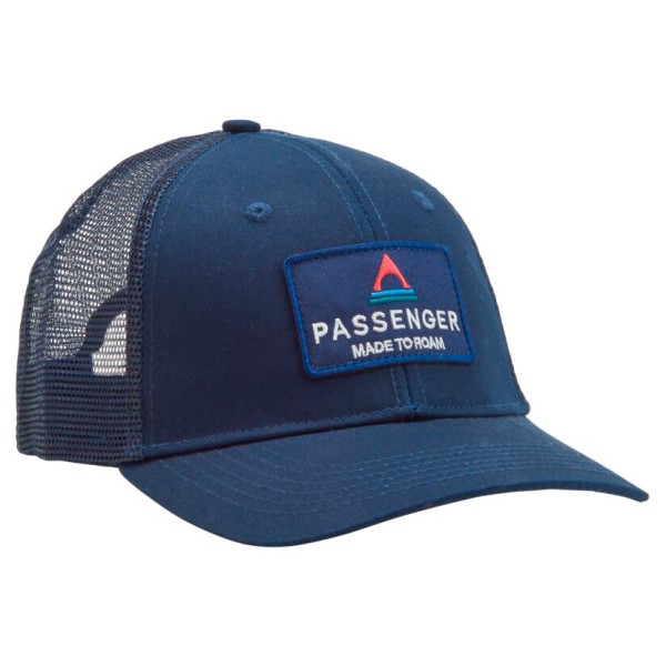 Passenger Core Organic Cotton Trucker Cap Cap (Gr M |blau)