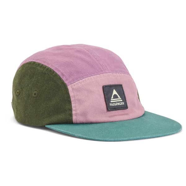 Passenger – Fixie Recycled 5 Panel Cap 2.0 – Pet maat , meerkleurig Multicolor