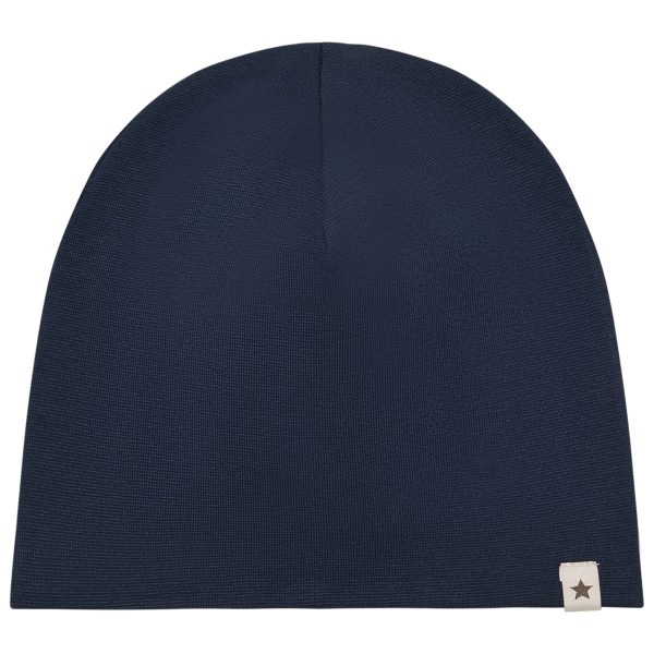 Huttelihut Beanie Solid Rib Mütze Kinder (Gr 53 cm - 4-6 Years |blau)
