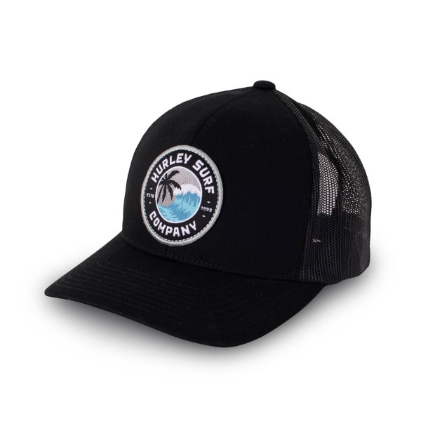 Hurley – Wave Haven Trucker – Pet maat , Zwart