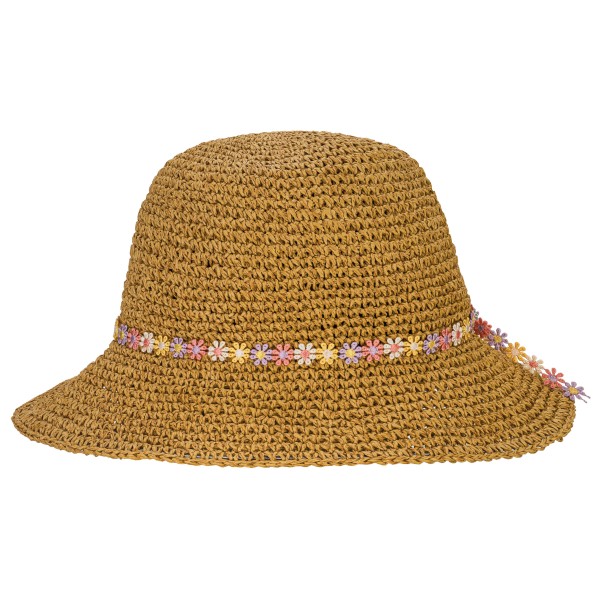 P.A.C. Lilen Bucket Straw Hat Hut (Gr S/M |braun)