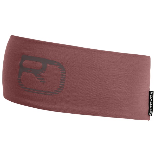 Ortovox 120 Cool Tec Logo Headband Stirnband (Gr One Size |braun)