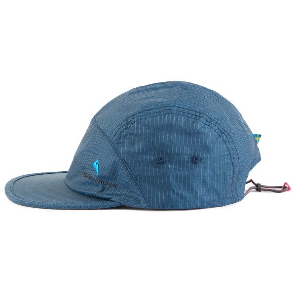 Klättermusen Ansur Five Panel Cap Pet Blauw