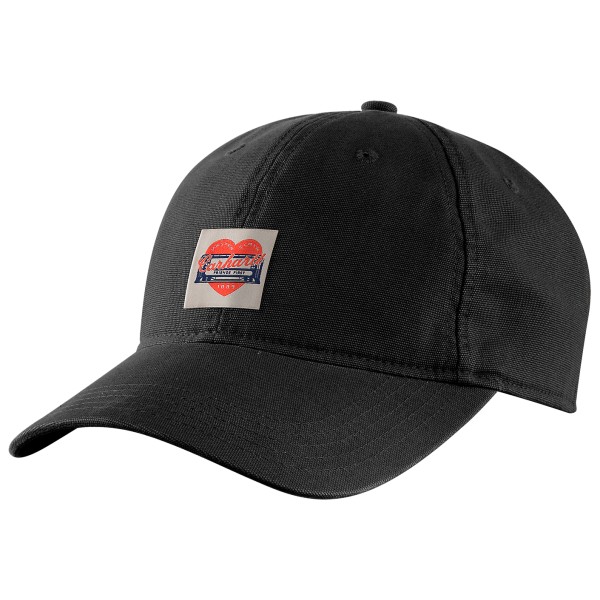 Carhartt Heart Patch Canvas Cap Cap Damen (Gr One Size |schwarz)