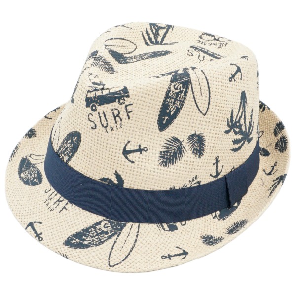 maximo – Boy’s Trilby Surf – Hoed maat , Beige