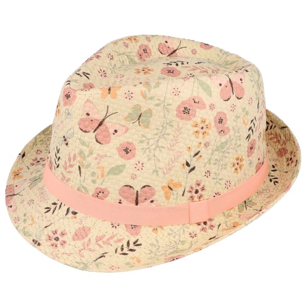 maximo – Girl’s Trilby Schmetterling Futter – Hoed maat , Beige