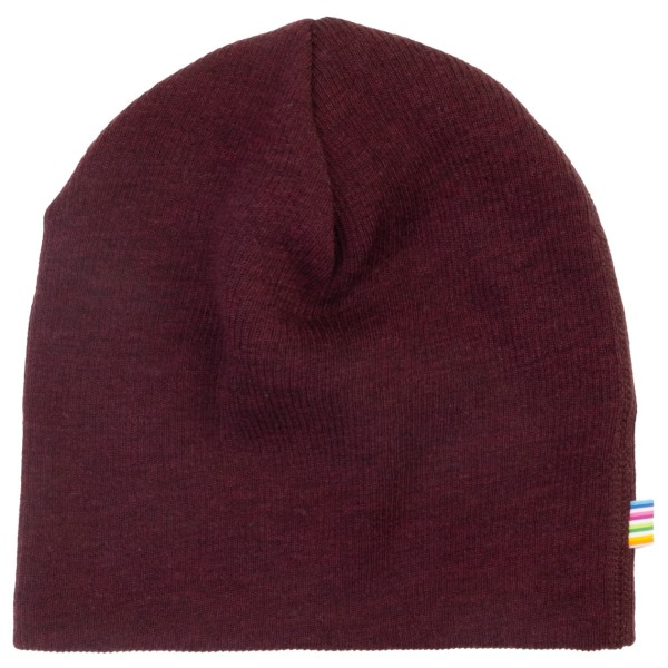 Joha Kid’s Wool Rib Hat Double Layer Muts cm Rood
