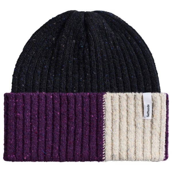 Selfhood Block Beanie Muts Zwart