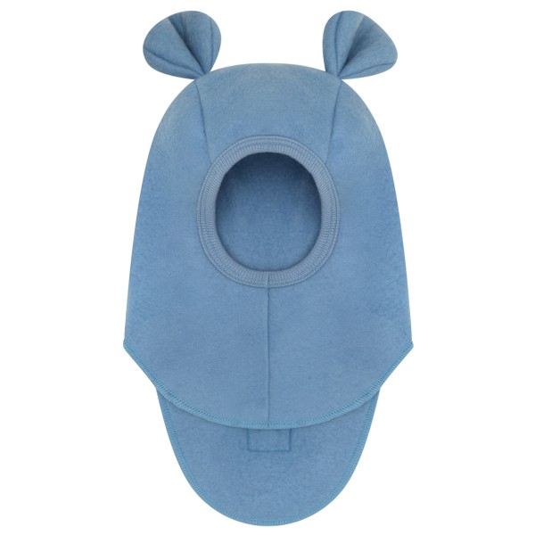 Huttelihut Kid’s Balaclava Ears Wool Fleece Bivakmuts cm 6-12 Months Blauw