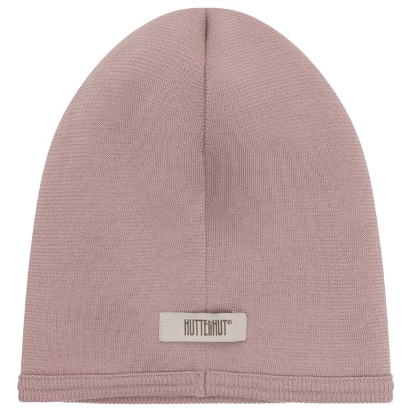 Huttelihut Kid’s Beanie Wool Brushed Inside Muts cm 6-12 Months Roze