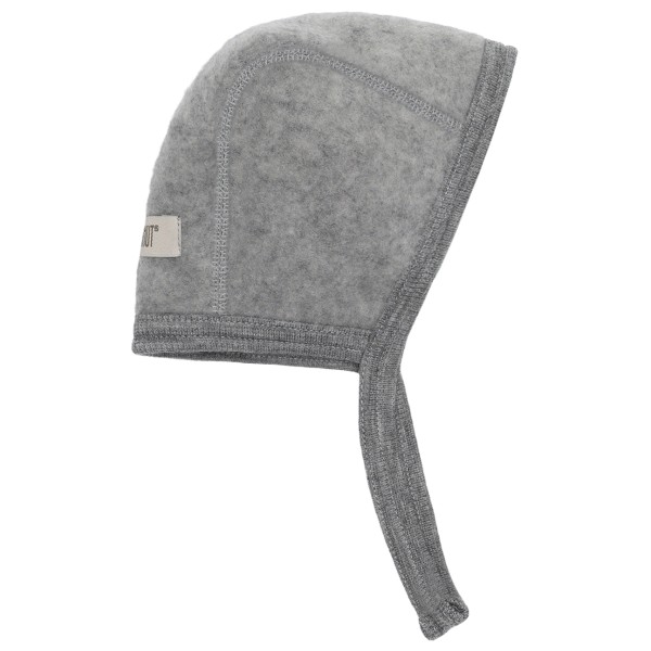 Huttelihut Kid’s Bonnet Wool Fleece Muts cm 0-3 Months Grijs