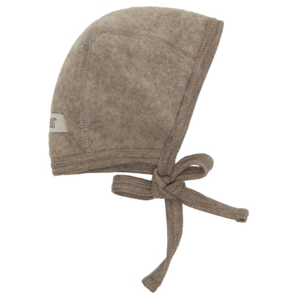 Huttelihut Kid’s Bonnet Wool Fleece Muts cm 0-3 Months Beige
