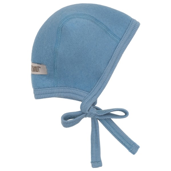 Huttelihut Kid’s Bonnet Wool Fleece Muts cm 0-3 Months Blauw