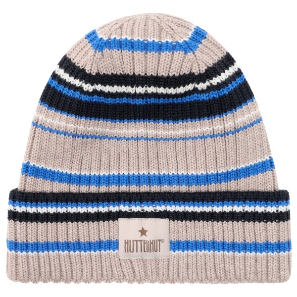 Huttelihut Kid’s Hat Wool Knit Color Stripe Muts cm 12-24 Months meerkleurig Multicolor