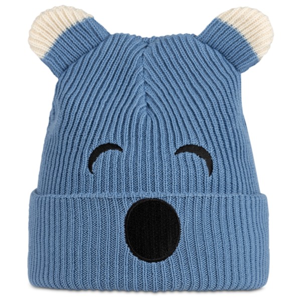 Buff Kid’s Knitted Beanie Fun Muts Blauw