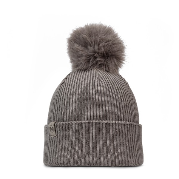 Buff Knitted Beanie Kesha Muts Grijs