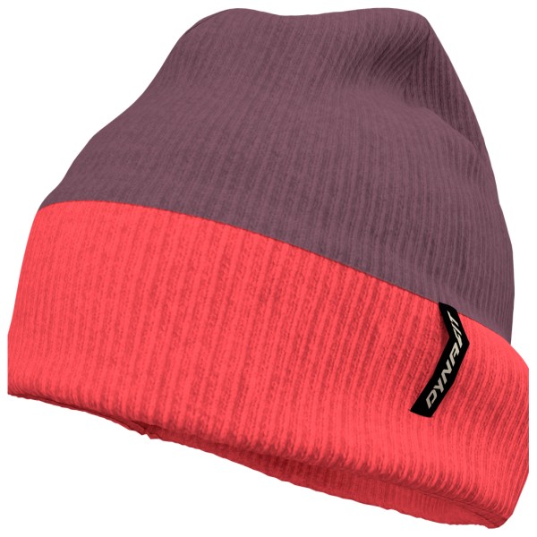 Dynafit Two-Tone Beanie Muts /purper Rood
