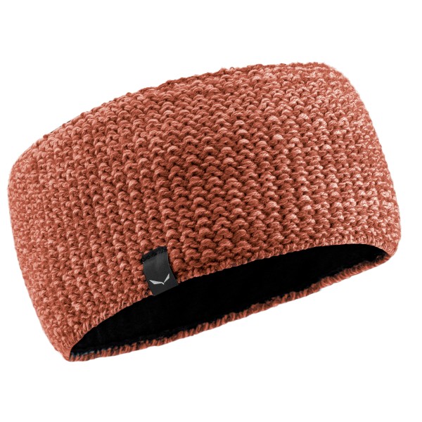Salewa Knitted Headband Hoofdband Bruin